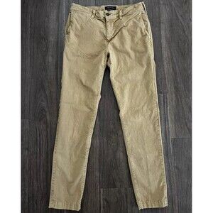 American Eagle Mens Pants Size 32x34 Next Level Flex Original Straight Tan Khaki